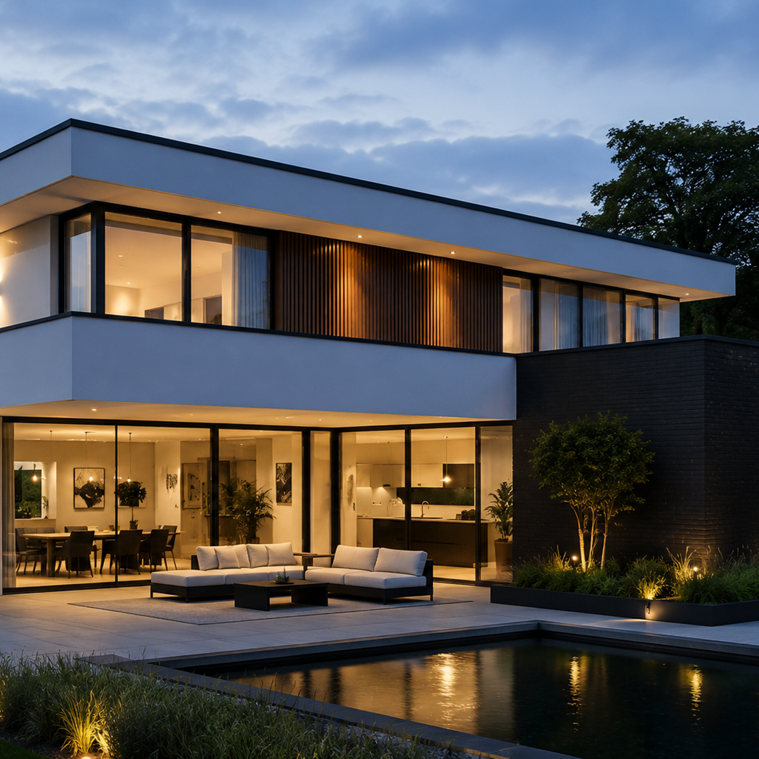 De mooiste moderne woningen met platte daken
