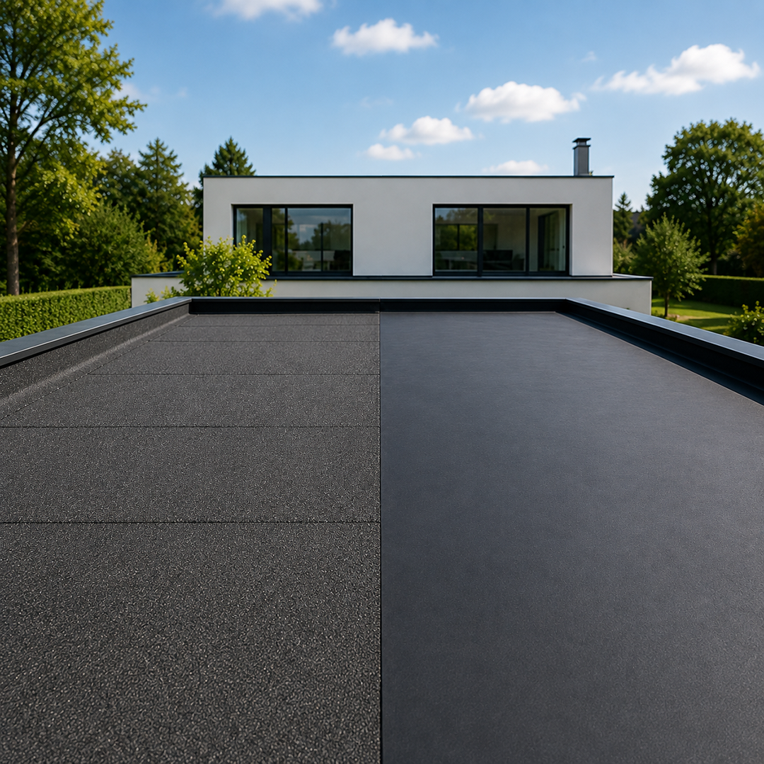 EPDM of roofing: wat is de beste keuze voor een plat dak?